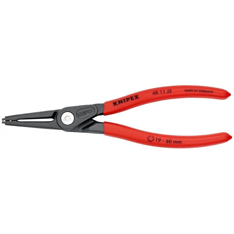 ⬡ Precision circlip pliers. Internal 180mm (Ø19-60mm) KNIPEX (4811J2, KNIPEX)