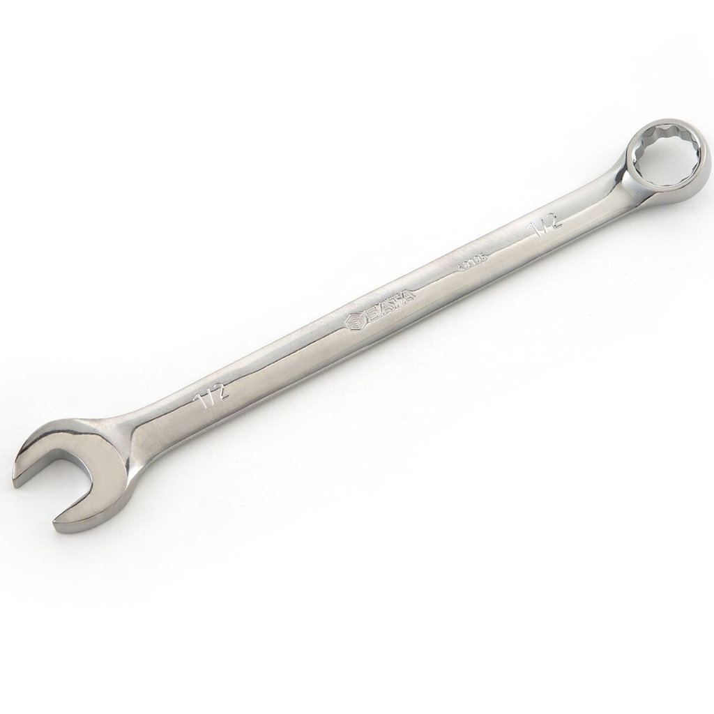 ⬡ Combination ring and open end spanner (S.A.E.) 11/16" (L=225mm) (S40108, SATA)
