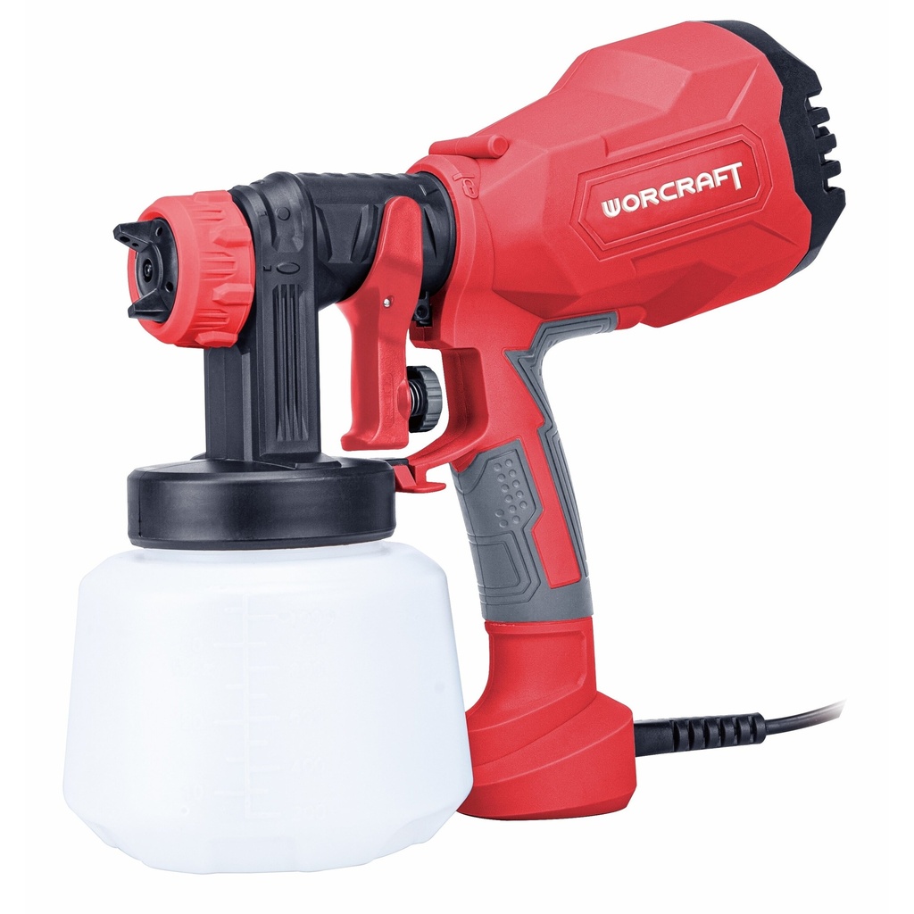 ⬡ Pulverizatorius Ø1.8mm, Ø2.6mm 400W (SG041000, WORCRAFT)