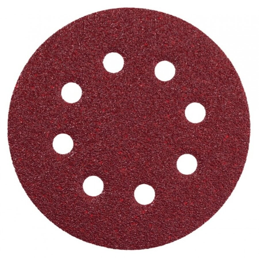 ⬡ Šlifavimo popierius 125mm (5vnt) Nr.60 (WPI1960RS, WORCRAFT)
