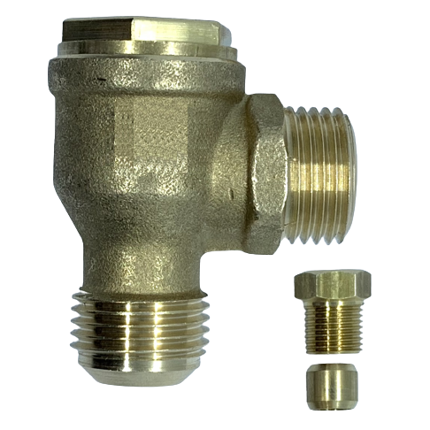 ⬡ Non-return valve 3/8" x 1/2" (27VM3812, OMG GHIOTTO)