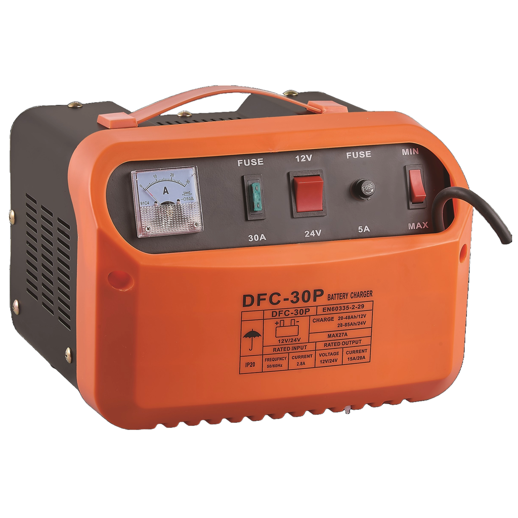 ⬡ Battery charger 12/24V 27A 240Ah (DFC30P, YOULI)