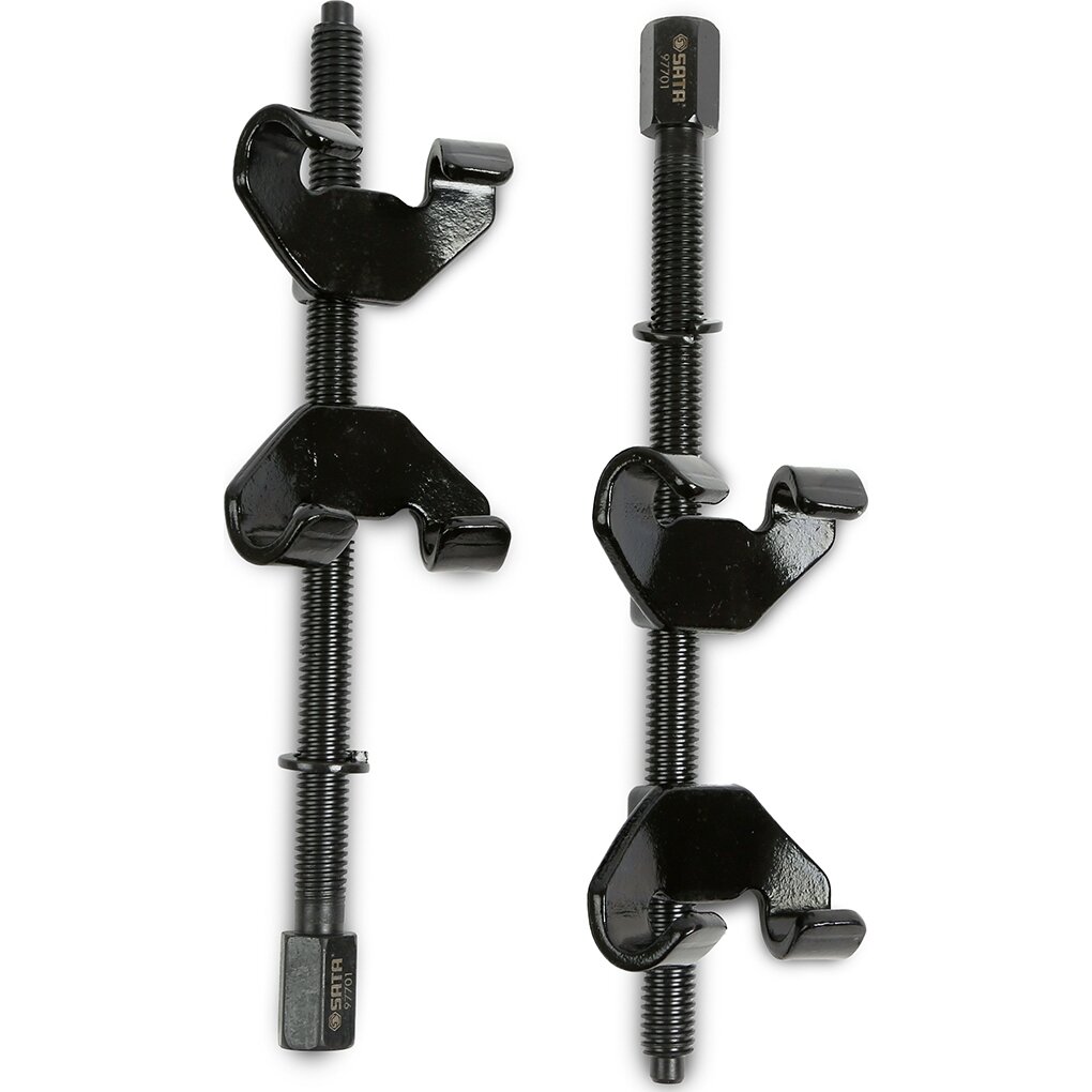 ⬡ Drop forged coil spring compressors 270mm (S97701, SATA)