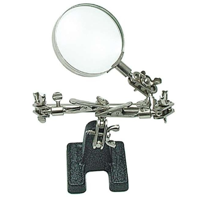 ⬡ Pagalbinė ranka su didinamuoju stiklu 62 mm (73500)
