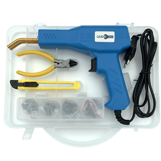 ⬡ Plastiko suvirinimo aparatas 43W su kabėmis (200vnt) rinkinys (DH50)