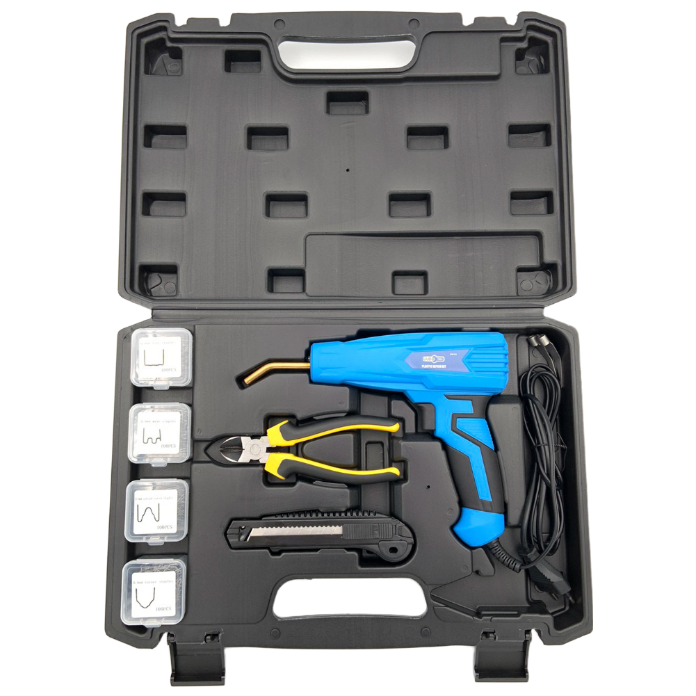 ⬡ Plastic welder gun 70W with hot staples (400pcs) set (DHB100)