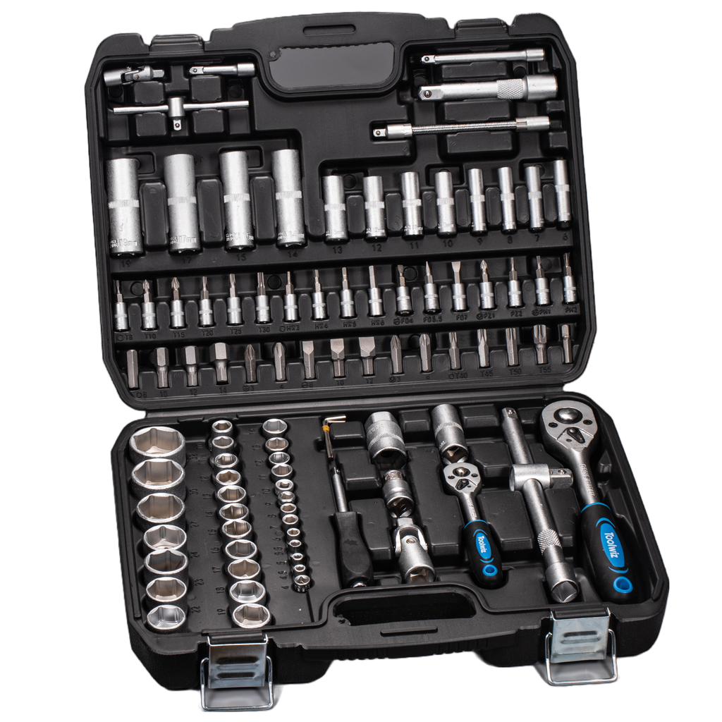 ⬡ 1/2" + 1/4" Dr. Socket set 94pcs 6pt (KRTZ094)