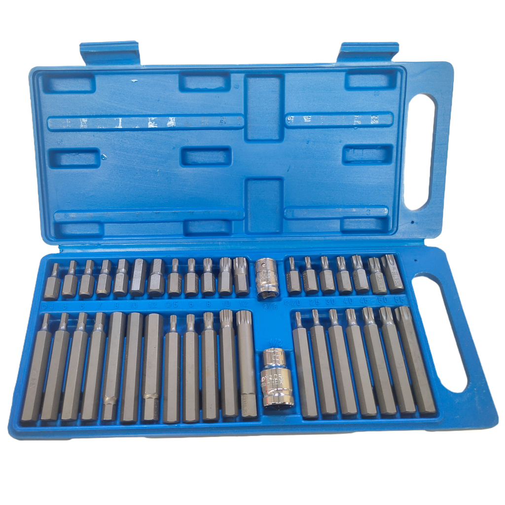 ⬡ Screwdriver bit set 40pcs TORX, HEX, SPLINE (MHR04759)