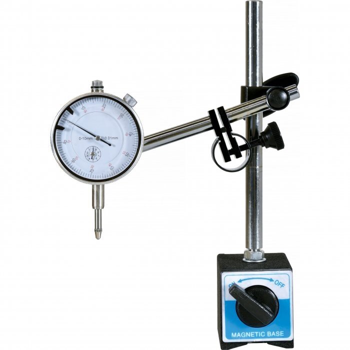 ⬡ Dial indicator & magnetic stand 0-10mm (MHR07015)
