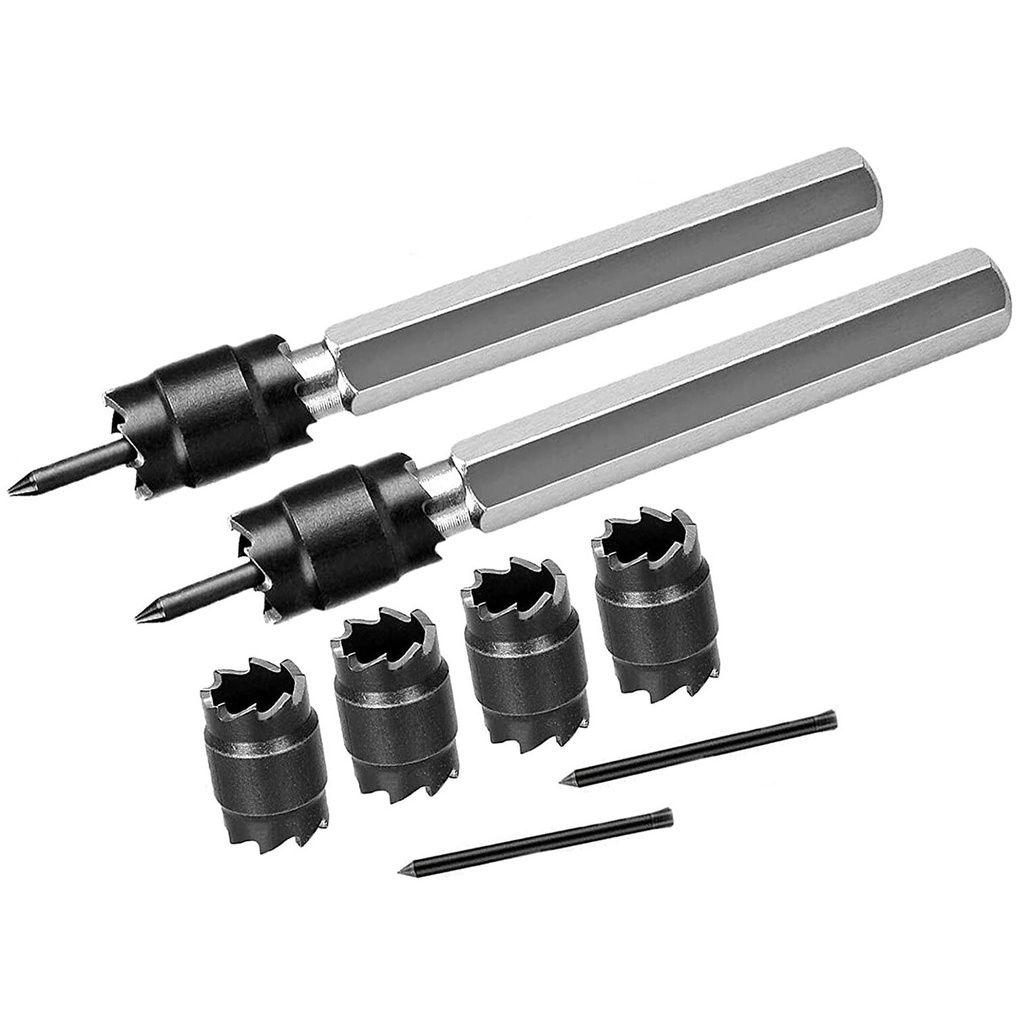 ⬡ Drill welding points set 9pcs (HSS) (MHR05140)