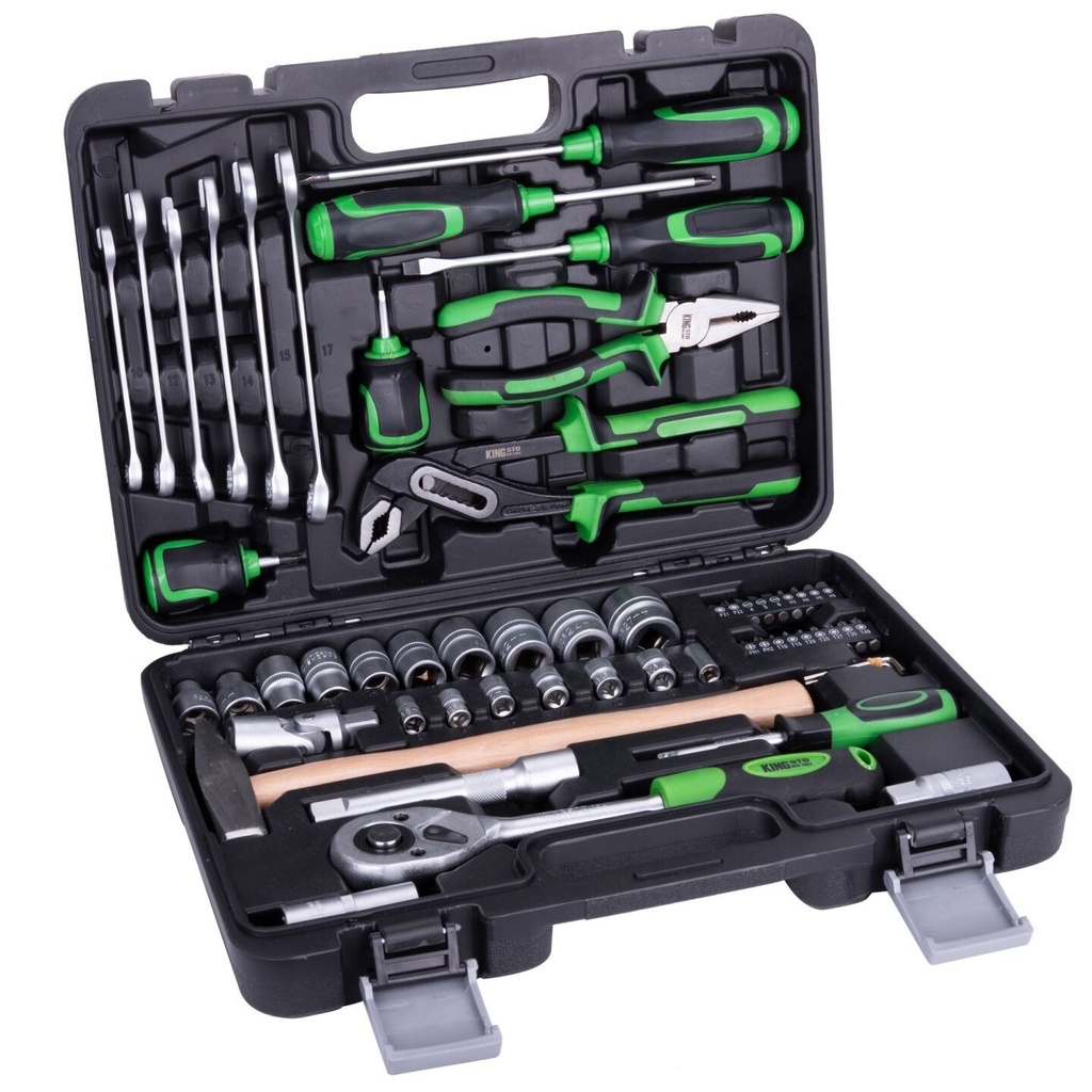 ⬡ 1/2" + 1/4'' Socket tool set 58pcs (KRKSD058)