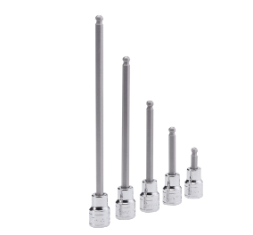 Sešstūra uzgalis 5x190 mm ar 1/2 collas muciņu (408+4735, GENIUS)