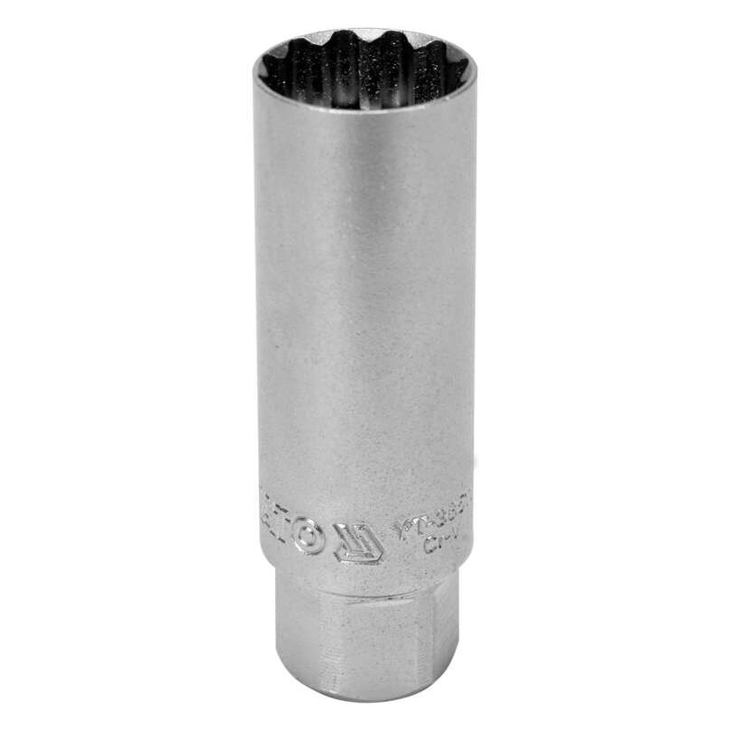 ⬡ 3/8" Dr. Spark plug socket 16mm (thin wall)(12pt) (YT38511, YATO)