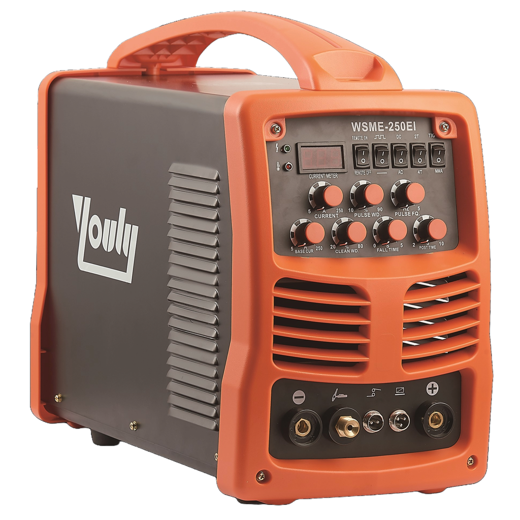 ⬡ Inverterinis suvirinimo pusautomatis WSME250EI 230V (IGBT) AC/DC, TIG/MMA (YLWSME250EI, YOULI)
