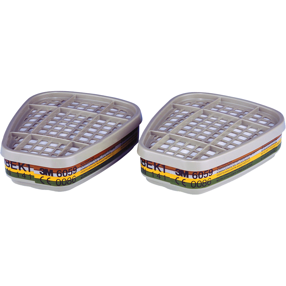 ⬡ Filtrai 3M respiratoriams (2 vnt.) ABEK1 3M 6059 (GT500084022)