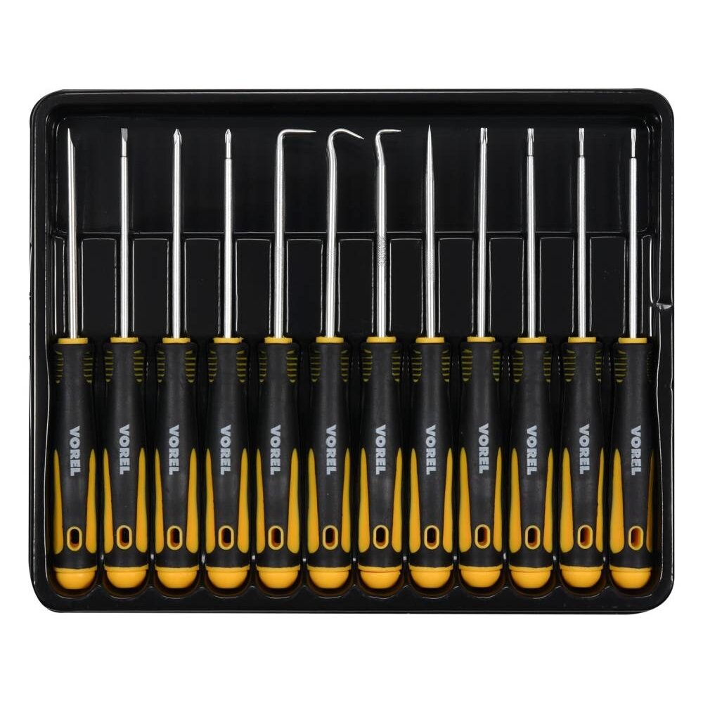 ⬡ Precision screwdriver and hook set 12pcs (64555)