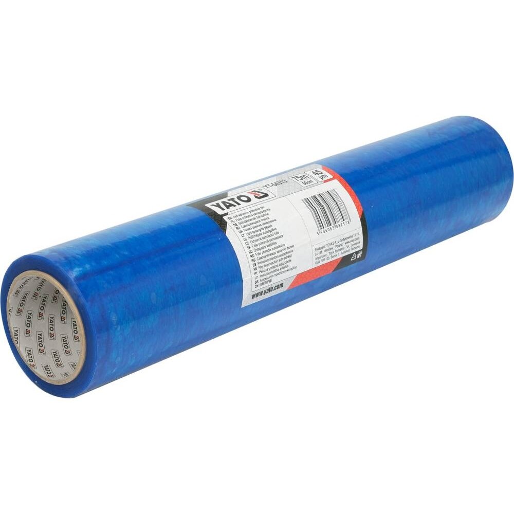 ⬡ Lipni apsauginė plėvelė 500mm x 75m (YT54313, YATO)