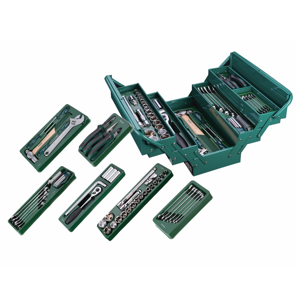⬡ Tool box with trays and SATA tools (ST95104A706, SATA)