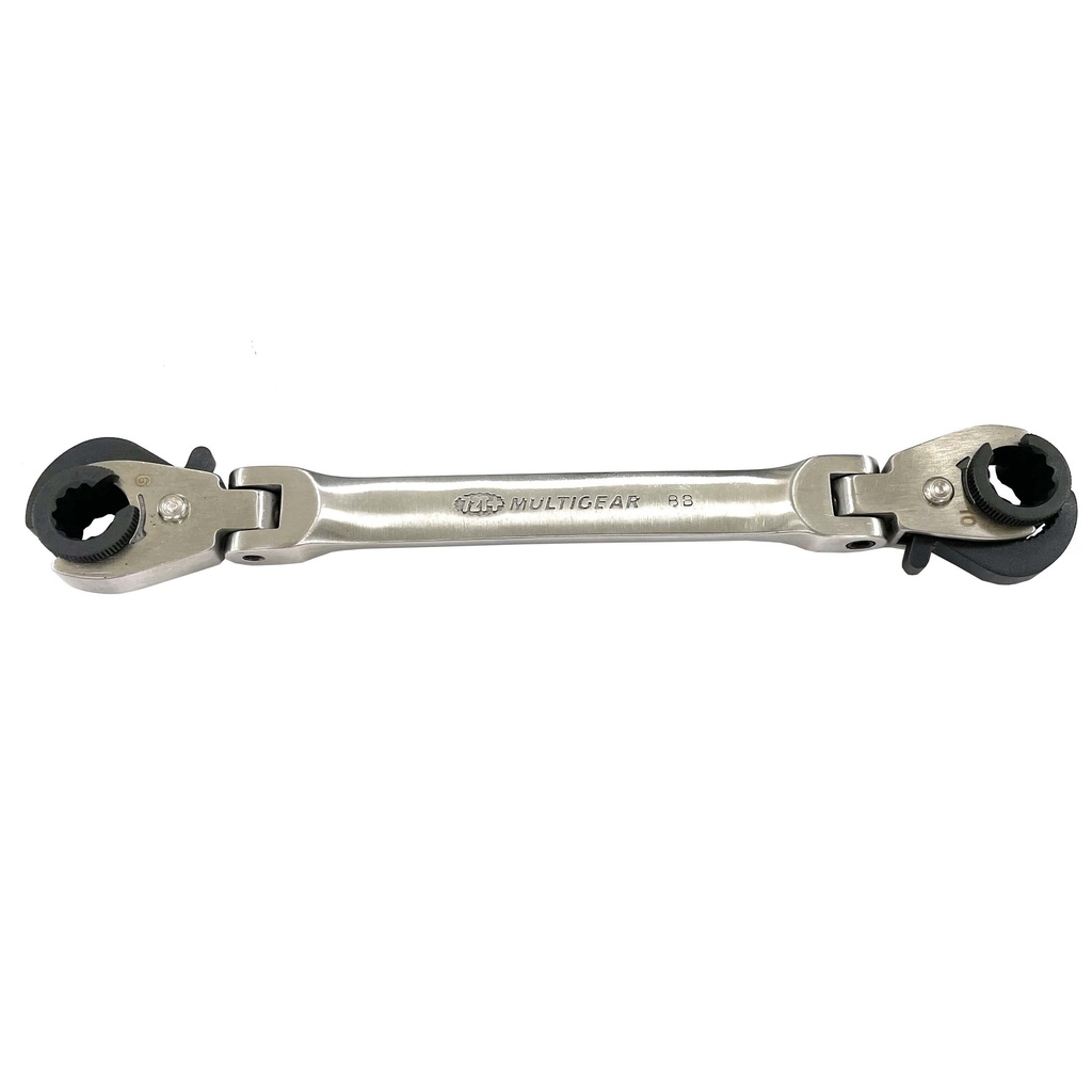 ⬡ Flare nut wrench 10 x 11mm; L=188mm (GW3002, ELLIENT TOOLS)
