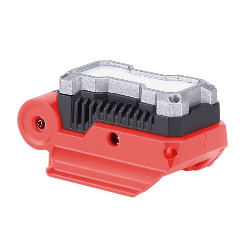 ⬡ Li-Ion akumuliatorinis COB (5W) šviestuvas-USB adapteris 20V (CUAS20Li, WORCRAFT)