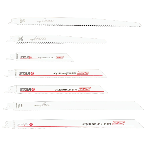 ⬡ Blade for reciprocating saw Metal 300mm (WCBM300, WORCRAFT)