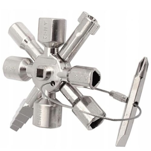 ⬡ Universalus raktas elektros spintoms 10in1 (KD1134)
