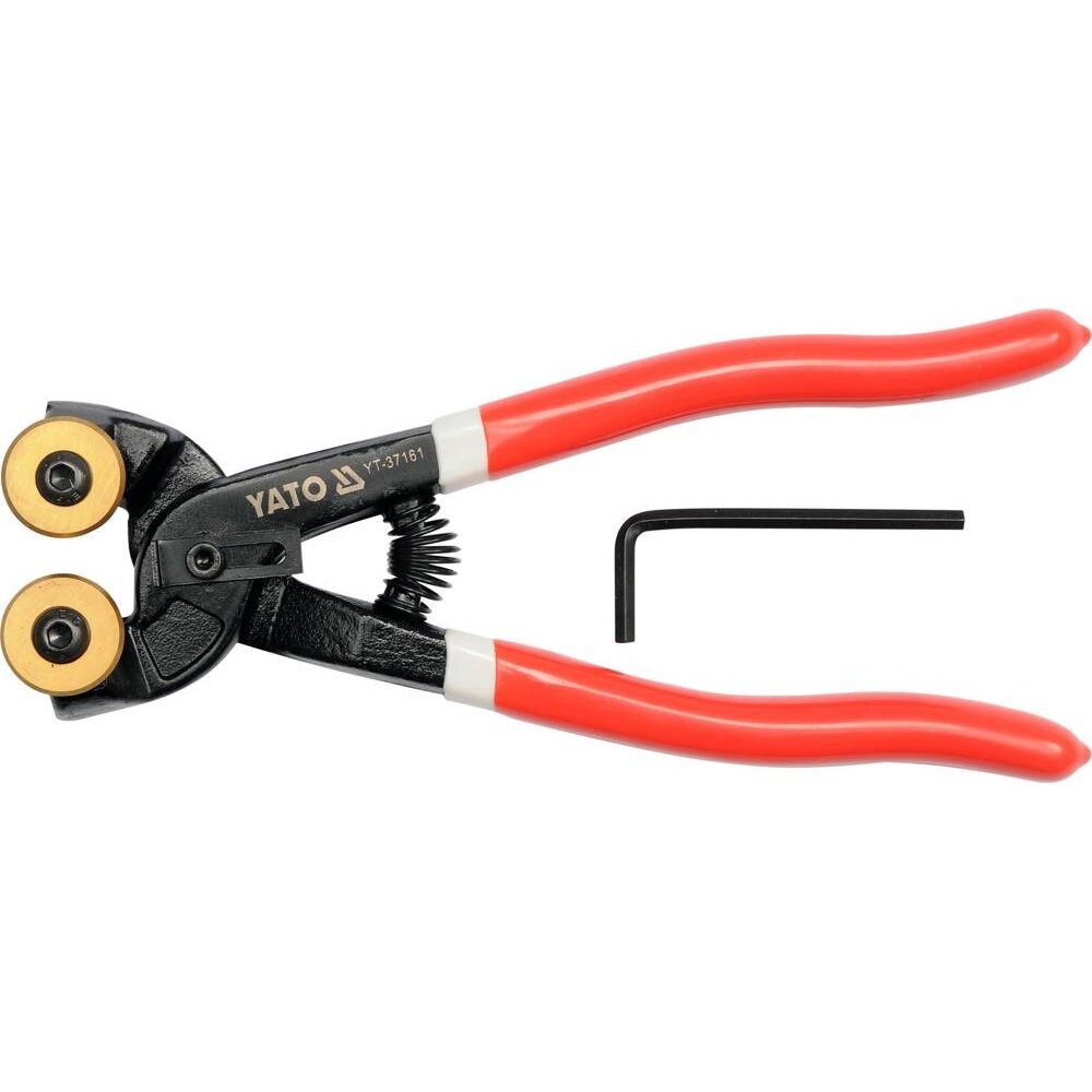 ⬡ Tile cutting pliers 200mm (YT37161, YATO)