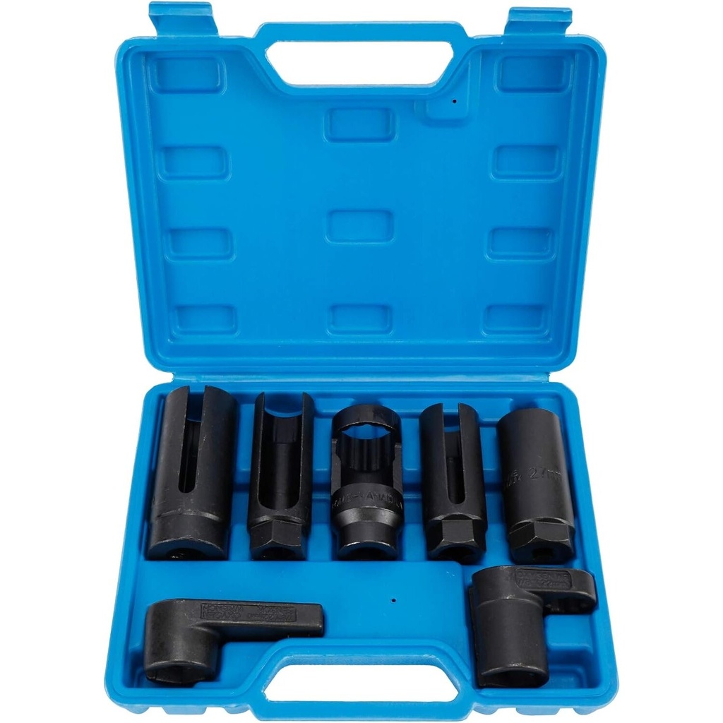⬡ 1/2" Dr. Oxygen sensor socket set 7pcs (CL708803, CHANGLU TOOLS)