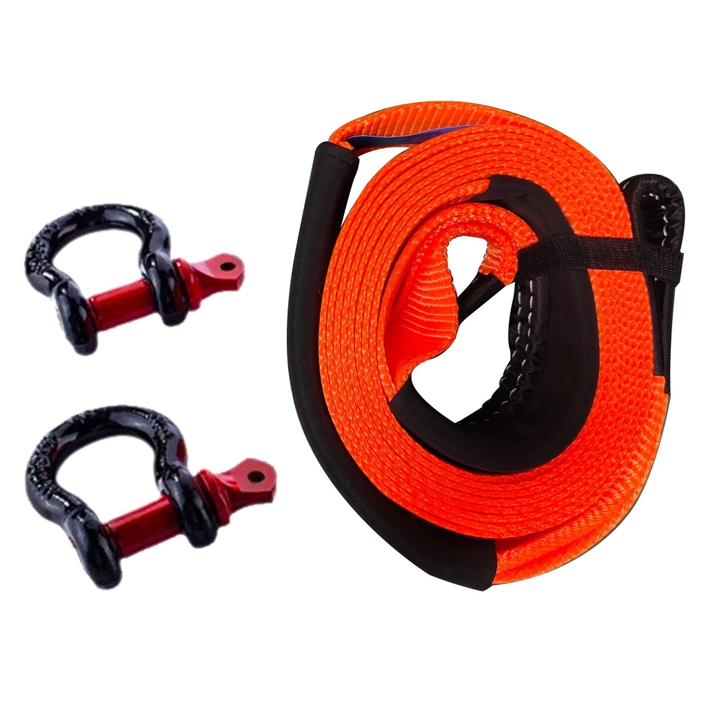 ⬡ Tow rope 13.5t, L=6.0m, width 75mm (THC12, TOHO)