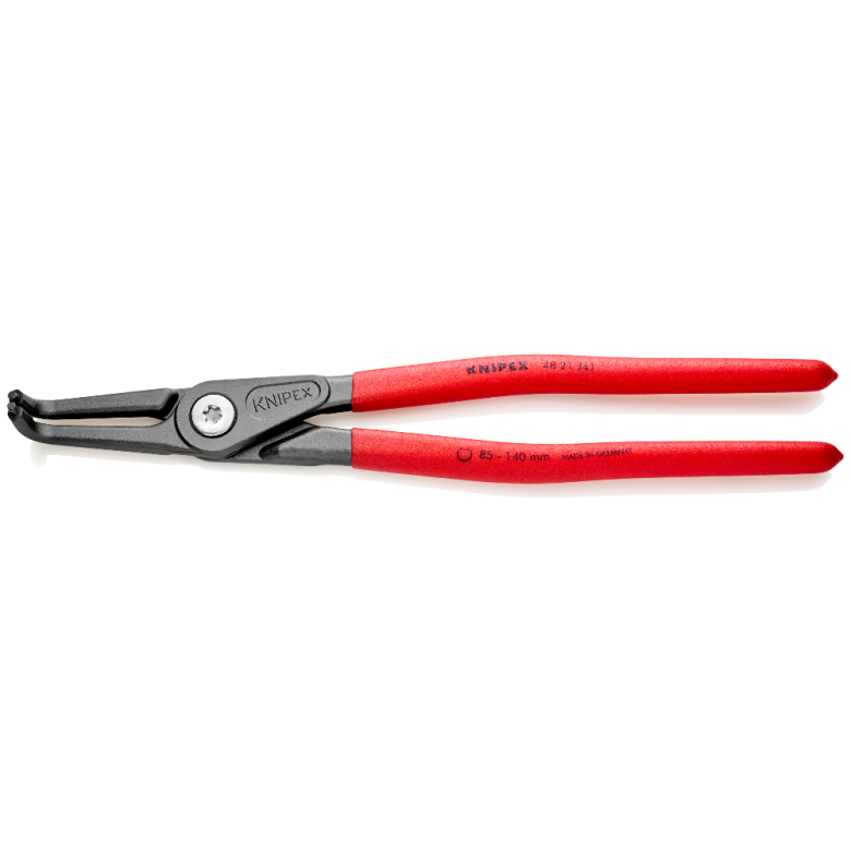 ⬡ Replės vidiniams žiedams. Lenktos 305mm (Ø85-140mm) KNIPEX (4821J41, KNIPEX)