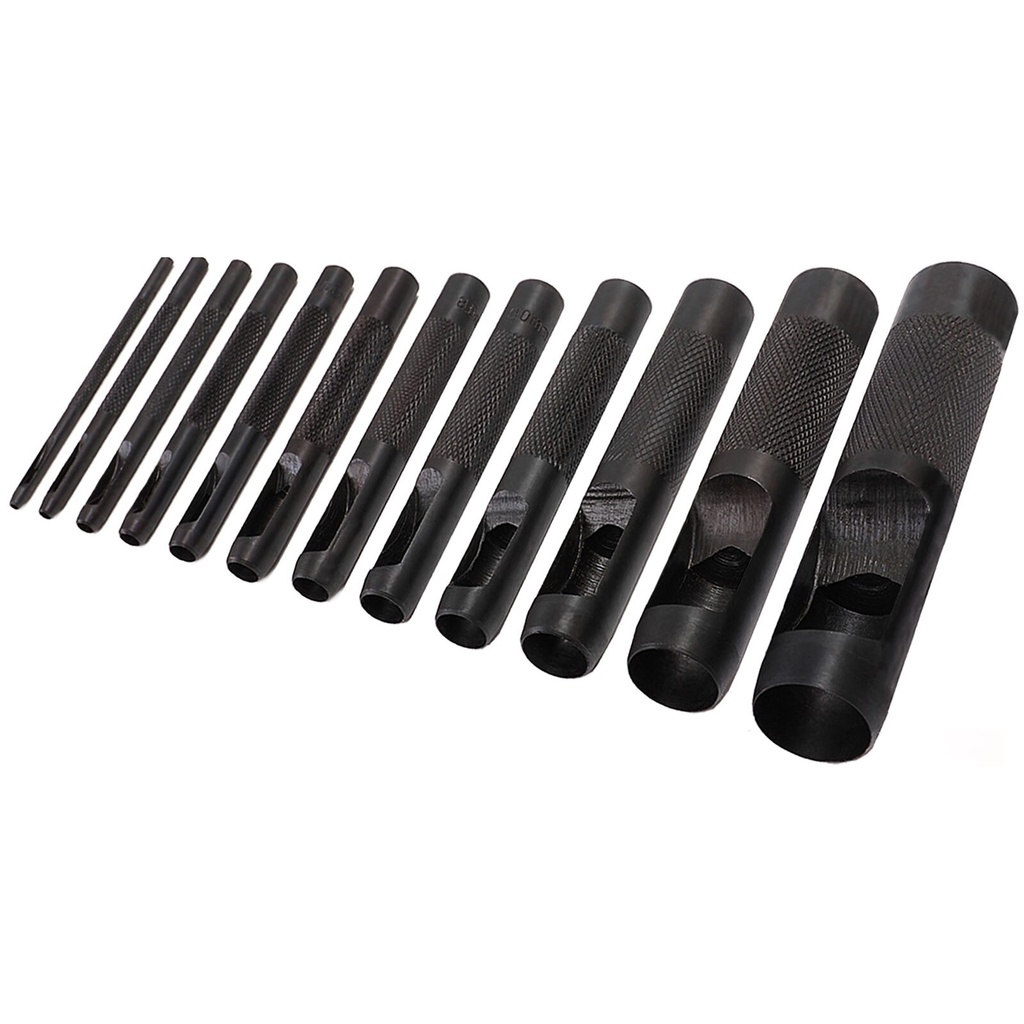 ⬡ Hollow punch hole set 12pcs (KRTHP025512)
