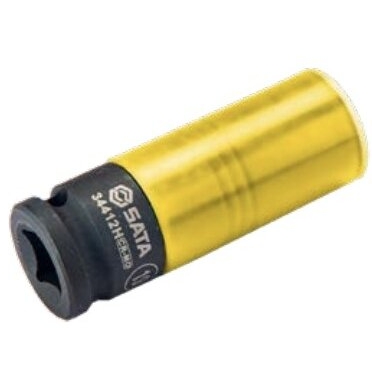 ⬡ 1/2" Dr. Deep impact wheel nut socket 19mm (ST34412H, SATA)