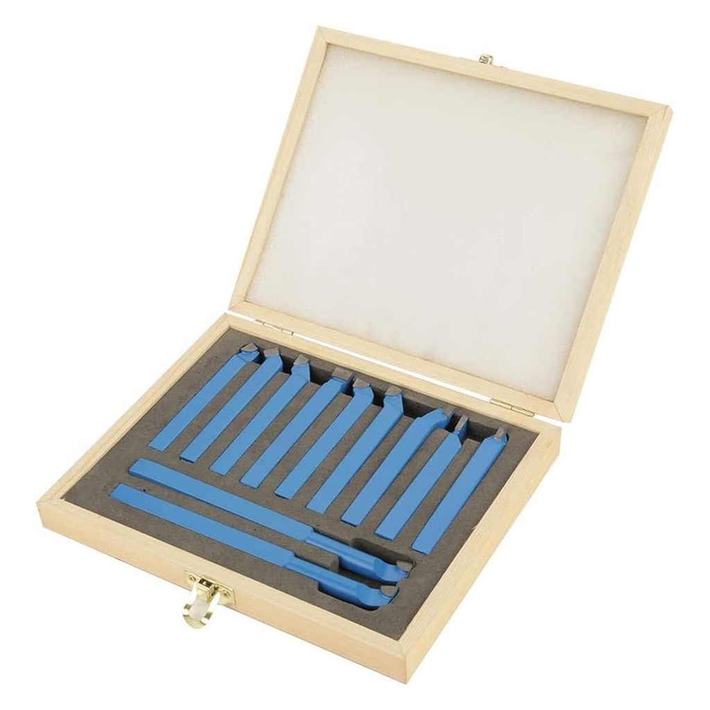 ⬡ Tekinimo peilių rinkinys 8x8 mm 11 vnt. P30 (LTBS8811, BOKY MACHINE)