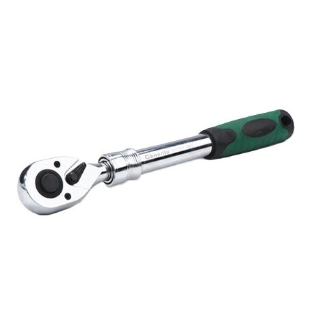 ⬡ 1/2" Dr. Quick-release ratchet with prolongation, L=300/430mm (CL305701, CHANGLU TOOLS)