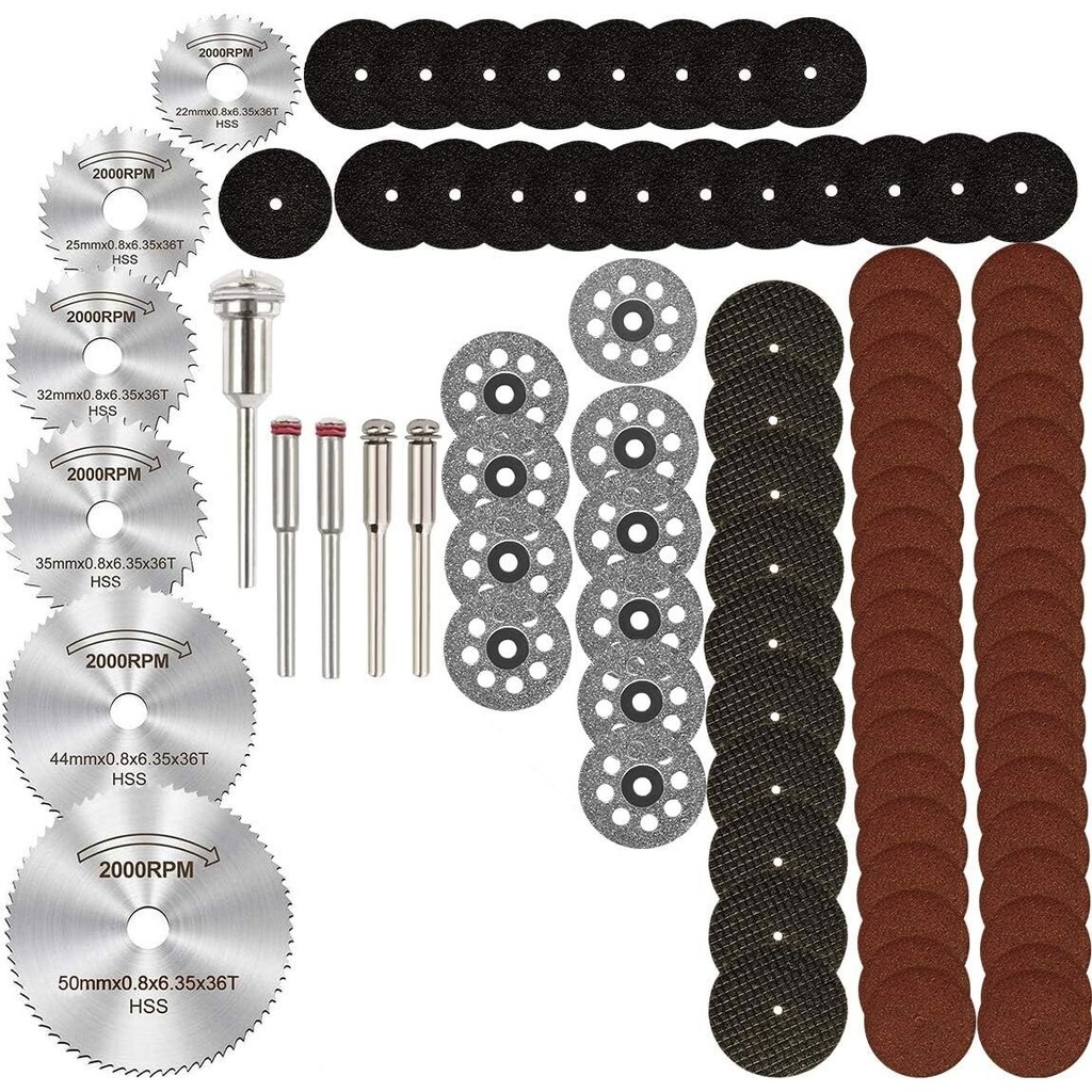 ⬡ Accessories set (88pcs) for mini grinder (MHR11210)