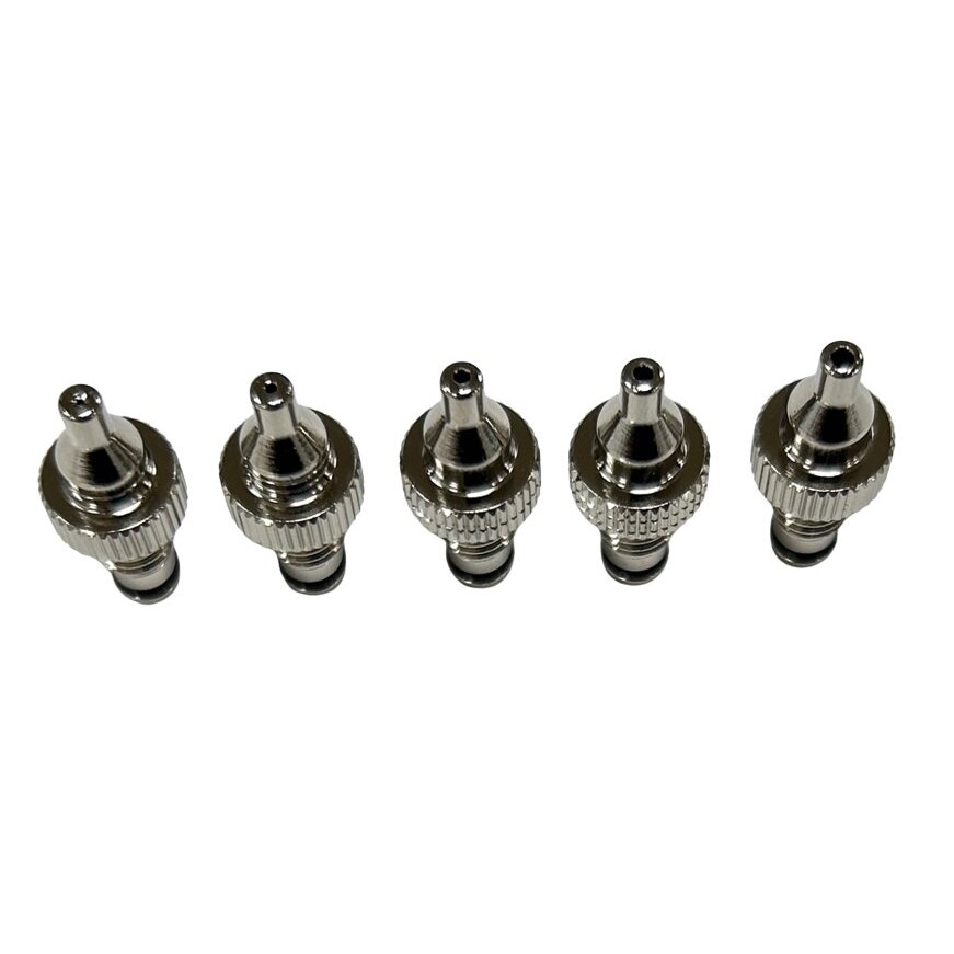 ⬡ Antgalio adapteriai 5 vnt. pripučiamam purkštuvui WF3008-E01 (WF3008A, ELLIENT TOOLS)