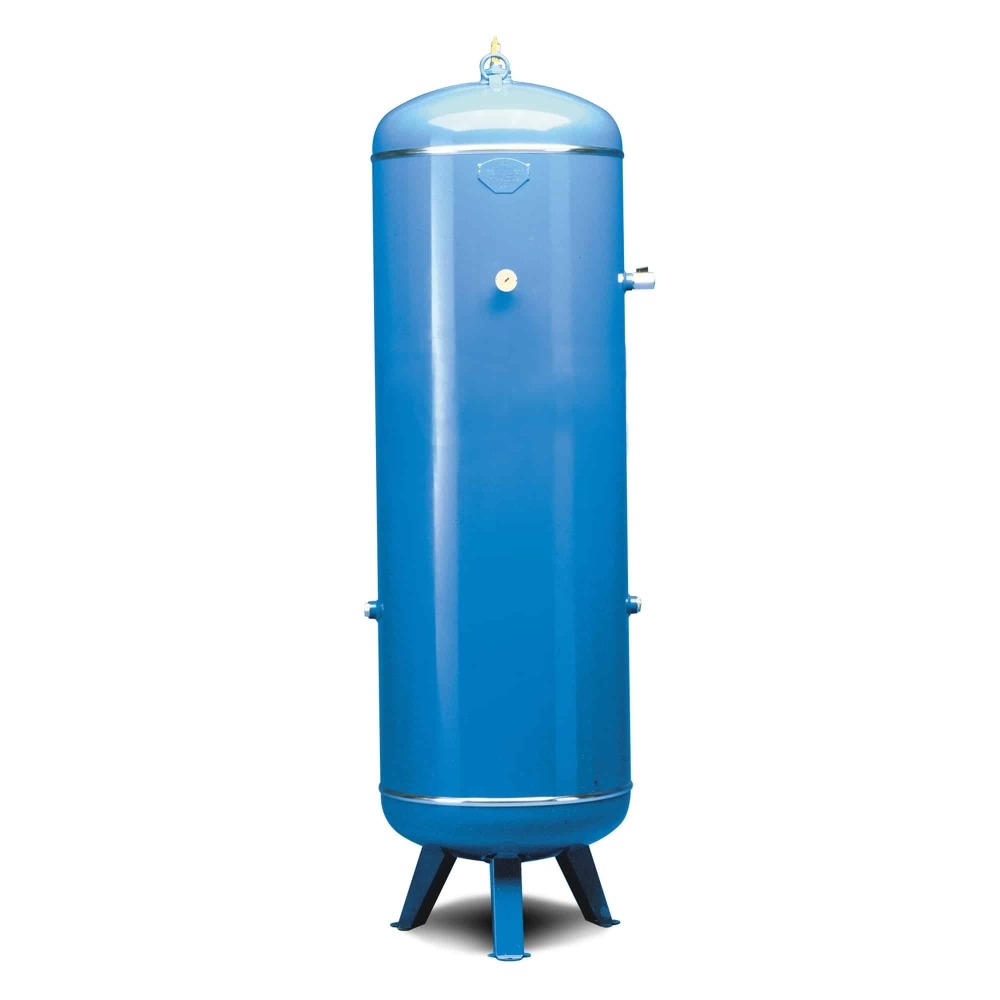 Vertikāls saspiestā gaisa uztvērējs, krāsots, 270 l, 11 bar, CE (4101000904, CHICAGO PNEUMATIC)