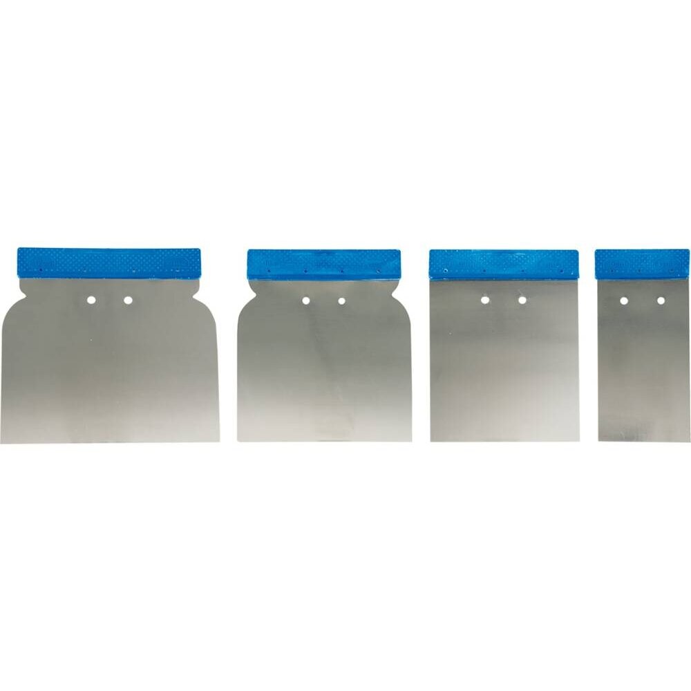 ⬡ Stainless steel scraper set 4pcs (06290)