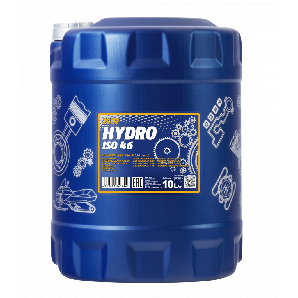 ⬡ MANNOL Hydraulic oil ISO 46 10l (MN210210, MANNOL)
