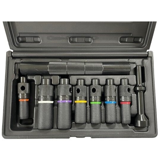 ⬡ Ball joint impact socket set 9 pcs M10-M18 (CT4056, ELLIENT TOOLS)