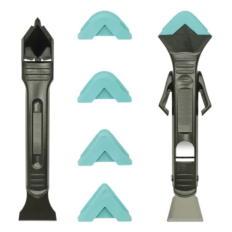 ⬡ Silicone trowel scraper set 6pcs (GG0011, ELLIENT TOOLS)