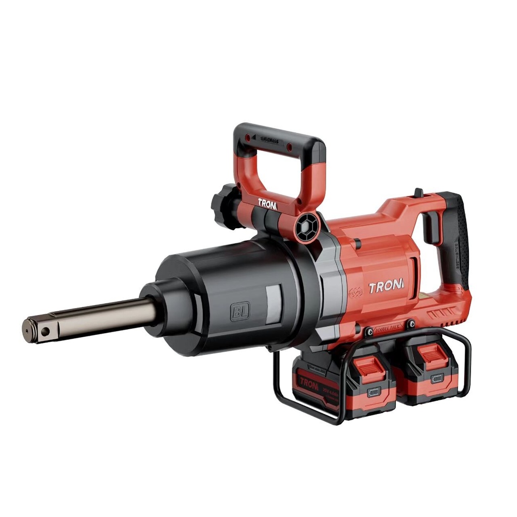 ⬡ Li-Ion beanglinis akumuliatorinis smūginis veržliasukis 1'' 20V+20V (PB2500)