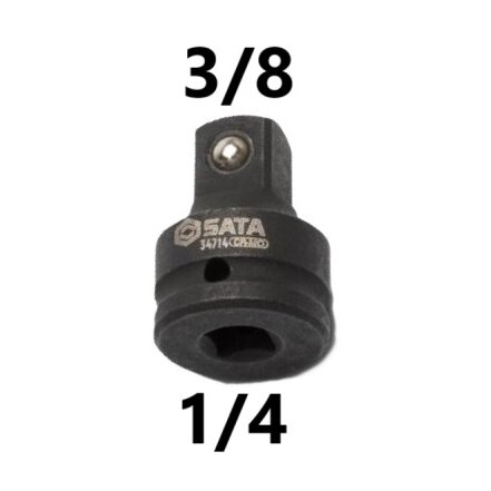 ⬡ 1/4" Dr. Impact adapter 1/4'' - 3/8'' (ST34714SC, SATA)