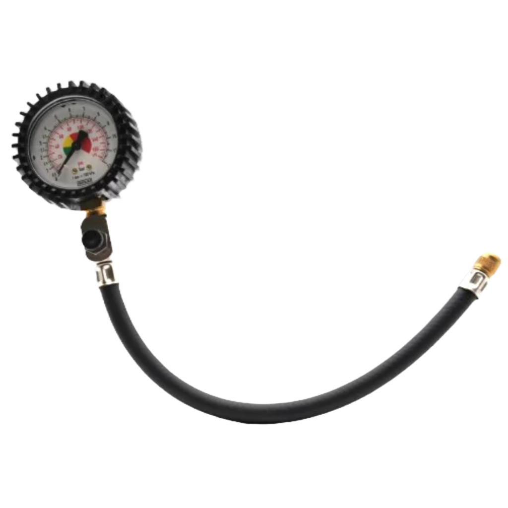 ⬡ Manometras 0-12 bar su žarna 300 mm (54SC000001, OMG GHIOTTO)