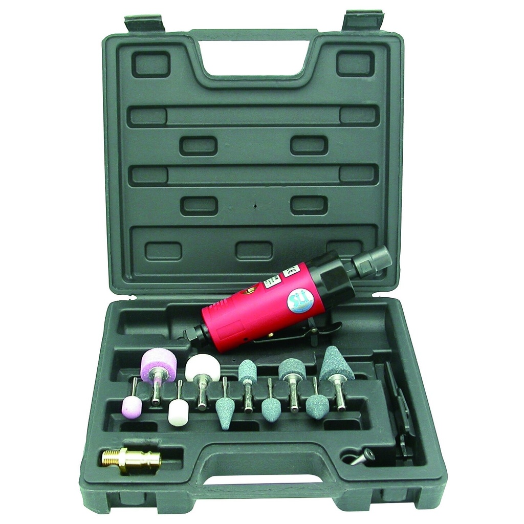 ⬡ 1/4" (6mm) high speed air die grinder kit (ST7760MK, SUMAKE)