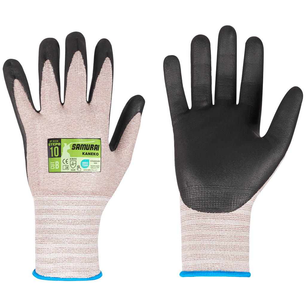 ⬡ Work gloves from cuts, nitrile foam coat KANEKO 10 (XL) (SG131810)