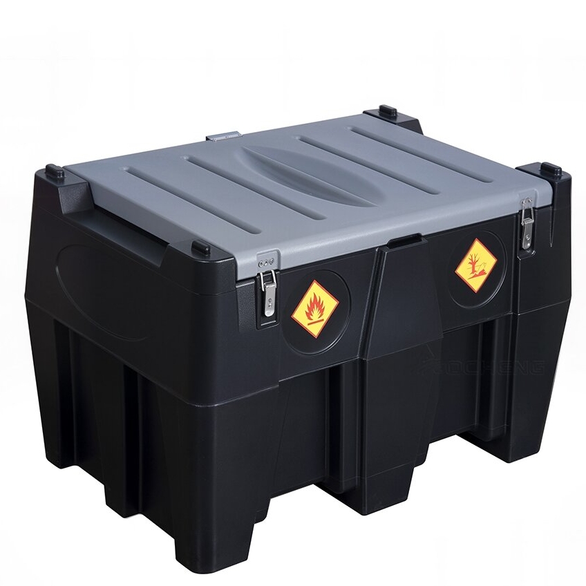 ⬡ Portable diesel transfer tank 440L DTK480 with 12V pump (with hose, aut.nozzle EU plug) (DTK480, AOCHENG)