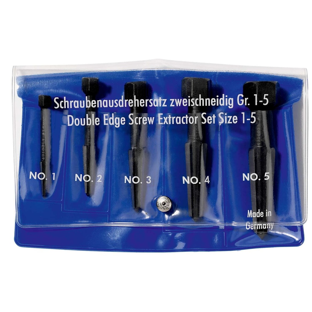 Užlūžusių varžtų išsukėjas 5vnt. RENNSTEIG (9R4719003)
