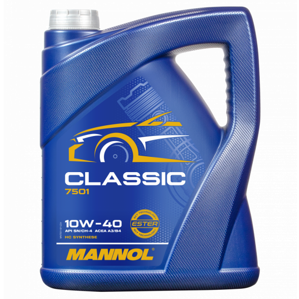 ⬡ MANNOL Synthetic Engine Oil CLASSIC 10W-40 5l (MN75015, MANNOL)