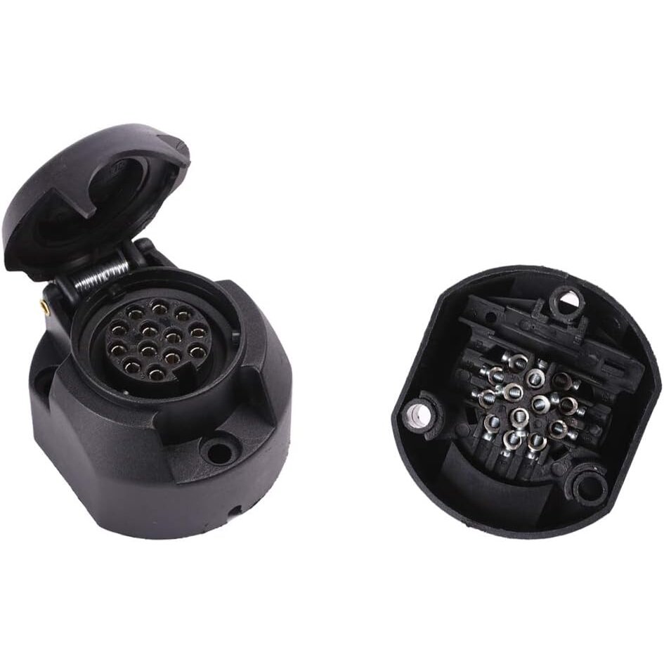 ⬡ Plastikinė apvali galvutė 13 kontaktų (KR3008)